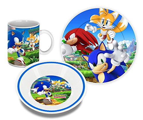Preisvergleich Produktbild Sonic Frühstücksset (3-teilig)