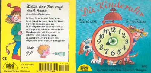 Preisvergleich Produktbild Pixi-Bucher, Nr. 646. Die Kinderuhr: ein pünktliches Bilderbuch