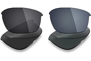 Mryok polarisierte Ersatzgläser für Oakley Bottle Rocket Sonnenbrillen, 2 Paar