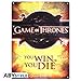 Produktbild Game of Thrones - 3D Blechschild - Opening Logo - You Win Or You Die - 38 x 28 cm