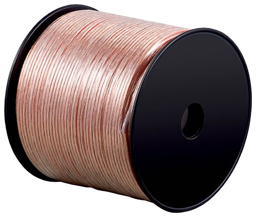 Wentronic LSK 2X0.75 Lautsprecherkabel 100 m Spule (Querschnitt 2x 0,75 mm²) transparent - 2