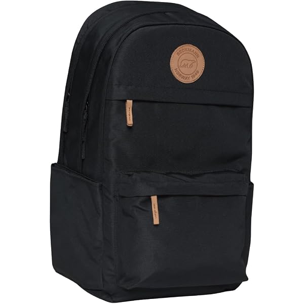 Zaino Beckmann City Max 34L Nero - Sostenibile, Idrorepellente, Con Copertura Pioggia, Per Laptop 16"
