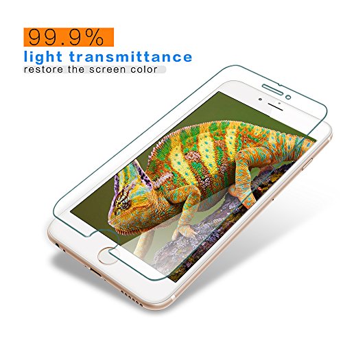 Pomisty iphone 6s Displayschutzfolie ,2 Stück iphone 6 Panzerglas Schutzfolie, 9H Härte,Anti-Kratzen Glas Folie mit iphone 6/6s 4.7 inch. - 6