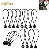 Langlebiges Material: Die Planen-Spanngurte sind aus Nylon, Gummi und Kunststoff Kugelende, langlebig und ausfransfest. Es kann auch konstante Spannung und festen Halt bieten.