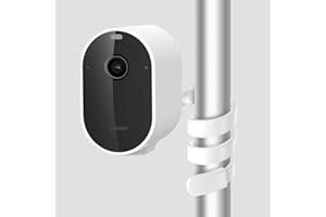 BAALETC Support flexible Twist pour Arlo Pro, Arlo Pro 2, Arlo Pro 3, Arlo Ultra 4K, Arlo Baby Monitor et caméra de sécurité Arlo Go, pour montage en intérieur et en extérieur