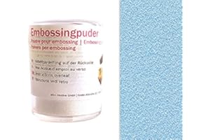 Sescha Embossing Puder von EFCO in hellblau - 10g Dose