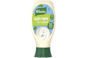 Knorr Mayonnaise, Ideal as a dip, dressing or spread, Light, with 53% less fat, 420ml