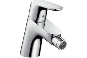 Hansgrohe 31920000 Focus grifo monomando de bidé, con vaciador automático, cromo