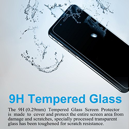 iPhone 8 7 Screen Protector,[4.7inch][2 Pack]by Ailun,Tempered Glass, 2.5D Edge, for iPhone 8,iPhone 7,iPhone 6/6s,Anti-Scratch,Case Friendly-SIANIA Retail Package