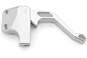 FXCNC Racing Palanca de freno de estacionamiento de aluminio ATV compatible con Yamaha Raptor 125 250 360 660 700 YFM125R YFM250R YFM360R YFM660R YFM700R YFZ450 YZF450R 2004-2021