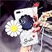 Produktbild GUYISJK Mobile Shell Spitze Blüte Kleine Spiegel Weiches Trageband, 6P 6Splus5.5 Weiß