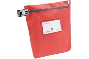 Versapak Medium Secure Cash Bag - Red