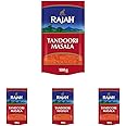 Rajah Spices Tandoori Masala Seasoning | Tandoori Seasoning Powder | Tandoori Rub | Tandoori Marinade | Tandoori Spice Mix | Tandoori Curry (100G) (Pack of 4)