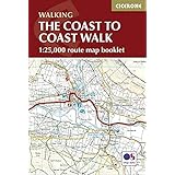 The Coast to Coast Walk Map Booklet (1:25,000 route map): 1:25,000 OS Route Map Booklet