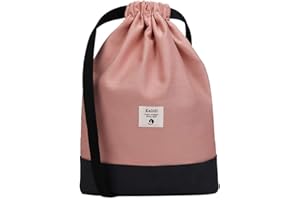 KALIDI Sac de sport avec cordon de serrage pour homme et femme - Sac de sport avec poche intérieure - 11 litres - Pour le sport, les voyages et l'école