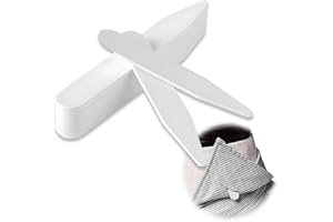 QEQSHQO 50pcs Kragenstäbchen für Herrenhemden Kragenverstärkung aus Stäbchen perfekte Passform für den Hemdkragen von Papa oder Ehemann