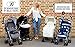 My Babiie Billie Faiers Signature Range MB01BS Lightweight Stroller (Blue Stripes)