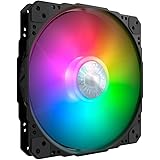 Ventola per Case Cooler Master SickleFlow 200 ARGB - Compatibile con Scheda Madre ARGB, Pale di Bilanciamento dell'Aria Satin