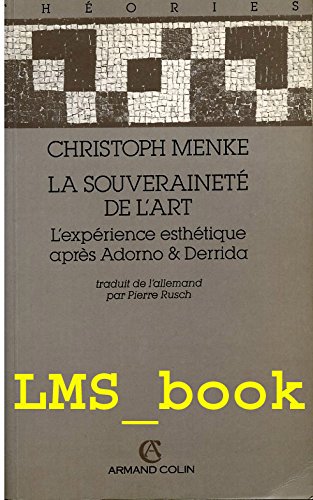 couverture de : La souverainet&eacute; de l'art