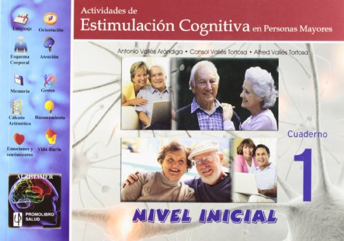 Actividades de estimulación cognitiva en personas mayores : nivel inicial