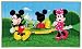 Produktbild Disney 15419 Mickey Mouse Clubhouse Teppich, Synthetikfaser, mehrfarbig, 80 x 140 x 1,12 cm