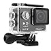 Produktbild Vikeepro Action Cam, 2,0 Zoll Full HD 1080p 30fps action kamera mit 170 Grad Ultra-Weitwinkel Objektiv, WiFi Handgelenk 2.4G, 2 Batterien und Free Zubehör Kit (Schwarz)