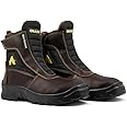ORAZO PICUS TRAIL VWR Men's Motorcycle Riding Boots (Cocoa, 7)
