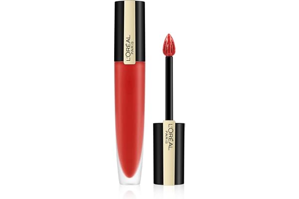 L’Oréal Paris – Encre à Lèvres Liquide Mate – Rouge Signature – Teinte : I don't, Rouge (113) – 7 ml