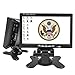 Price comparison product image Camecho Mini Computer & TV Display CCTV Security Surveillance Screen 7 inch HD LCD Car Backup Monitor Support HDMI / VGA / Video / Audio Portable Size
