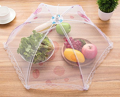 Preisvergleich Produktbild SDMH Lebensmittel Schädlingsbekämpfung (Packung Mit 4) Haushaltswaren Kreative Küche Utensilien Täglichen Bedarfs Hause Kurzwaren Sommer Faltbare Essen Grill