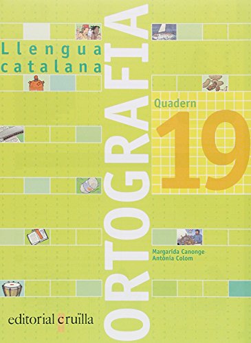 Quadern ortografia 19 llengua catalana