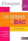 Français - Les épreuves du Bac