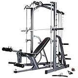 Marcy MWB1282 Platinum Smith Machine Home Gym with Weight Bench