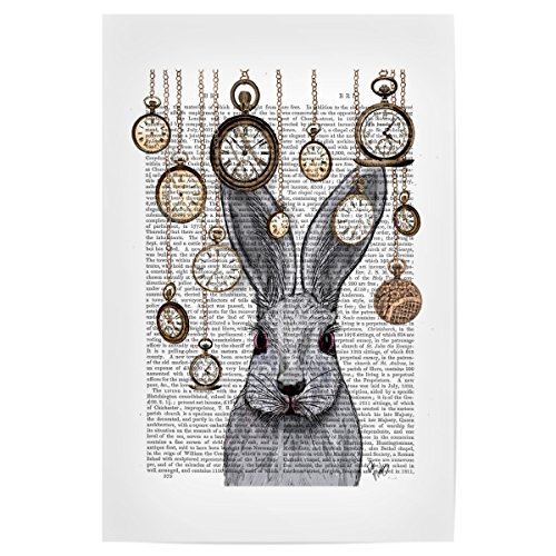 artboxONE Poster 30x20 cm Fiktion Folge DEM Kaninchen hochwertiger Design Kunstdruck - Bild Fiktion von FabFunky