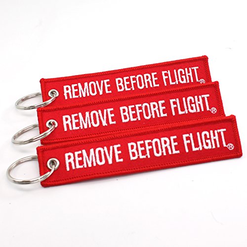 Preisvergleich Produktbild Rotary13B1 - Remove Before Flight Key Chain - by Rotary13B1