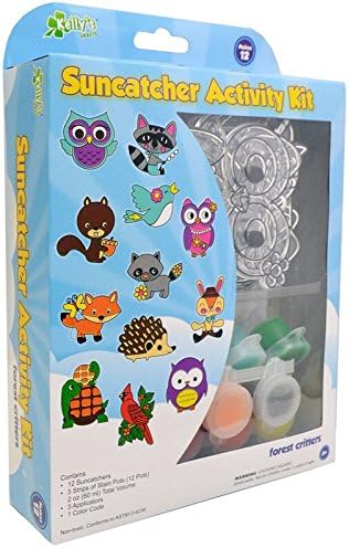 Kelly's Crafts Suncatcher Group Pack - Forest Critters - Makes 12