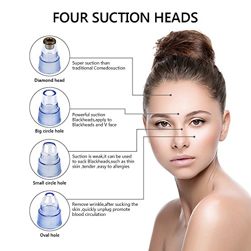Beautystar poren sauger Elektro porenreiniger Schönheit Instrument an die Oberfläche der Haut reinigen Mitesser akne remover - 2