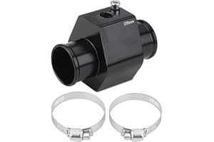 CENPEK Joint Pipe Temp, Car Water Temp Temperature Joint Pipe Hose Sensor Gauge Adapter-28MM