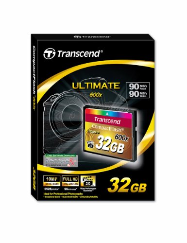 Transcend 32GB 600x Extreme Speed Compact Flash Card