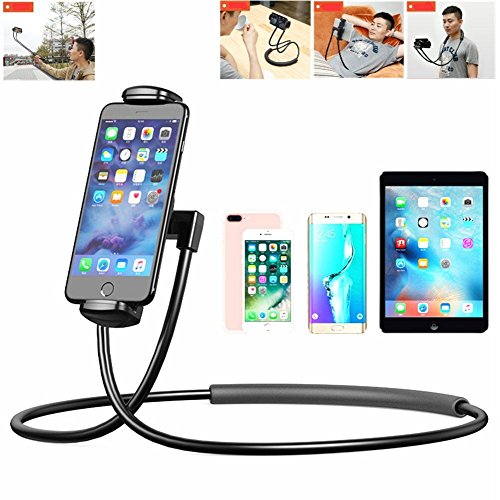 Ecoolbuy flessibile porta cellulare collana lungo braccio collo Lazy smartphone e supporto per iPhone iPad Air tablet 4Â â€“Â 25,4Â cm (collo stand-2)