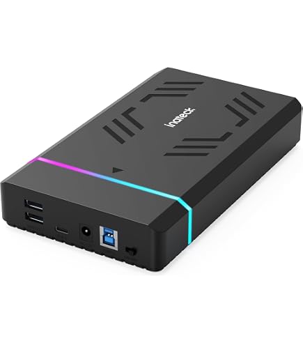 Vantec NexStar TX - Base de Disco Duro USB 3.0 con concentrador de 3