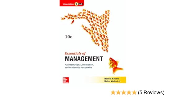 Harold koontz heinz weihrich essentials of management pdf