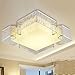 Produktbild Square Decke Zimmer Zimmer Schlafzimmer Wohnzimmer Master Room Room Study Zweifarbige LED Warm stilvolle Deckenleuchte