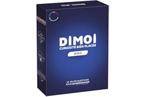 TAILEMI Dimoi Amis - Jeu de Cartes - 240 Questions audacieuses pour se redécouvrir Entre Amis et approfondir Ses Relations - Idée Noël
