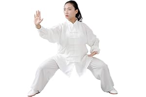 Daoba Tai Chi 2 Pièces Survêtements Arts Martiaux Costume Qi Gong Vêtements Traditionnels Chinois Homme Femme