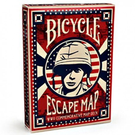Preisvergleich Produktbild Bicycle Escape Map Deck - Kartenspiel - Zaubertricks und Magie