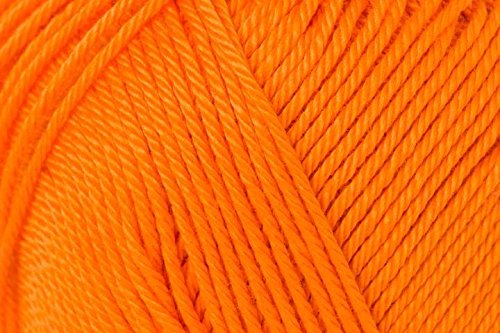 Schachenmayr 9807300-00365 Handstrickgarn, Baumwolle, orange, 12 x 6 x 6 cm - 2