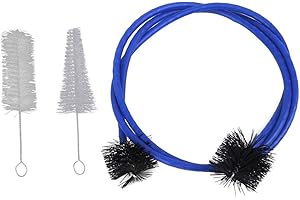 RuiJOTWAT Mouthpiece Cleaner Valve Brushes Rod Cleaning Kit For Trumpet Horn Trombone Brass