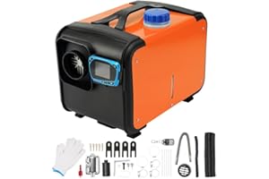 SHOCKFLO Standheizung Diesel, 12V 8KW Diesel-Luft-Auto-Standheizung Dieselheizung Schnelles Aufheizen mit verbessertem LCD-Schalterdisplay und Fernbedienung für Wohnmobil, Garage, Autoanhänger, LKW, Boot