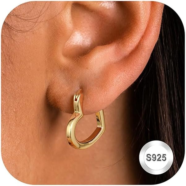Orecchini A Cuore Con Bandiera UK In Argento Sterling 925 – 9x8 Mm – Regalo In Confezione - 2